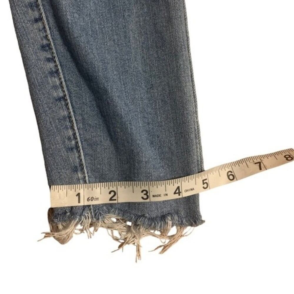 Levi's Wedgie Skinny Jeans Distressed Light Wash Size 24 - Picture 10 of 10